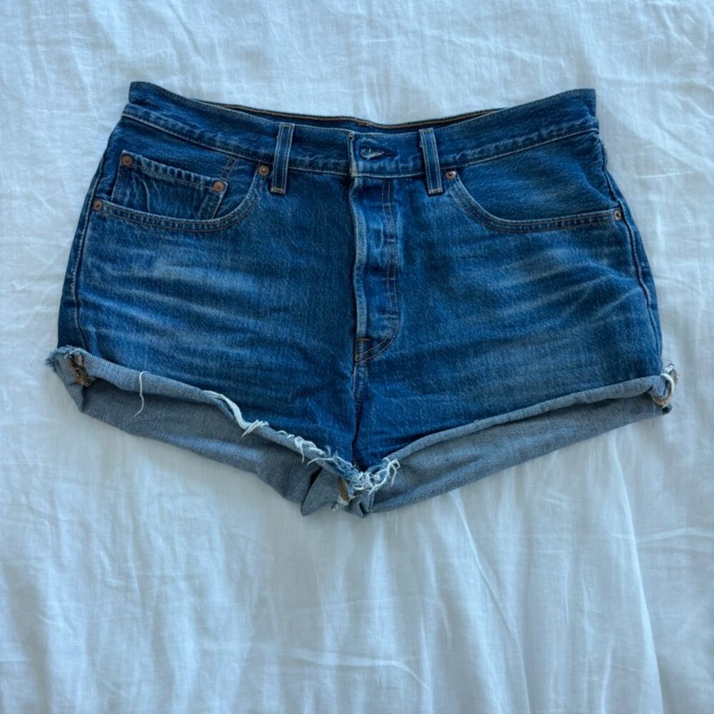 Levi's‎ 501 Denim Shorts, sz 31 - Picture 5 of 6